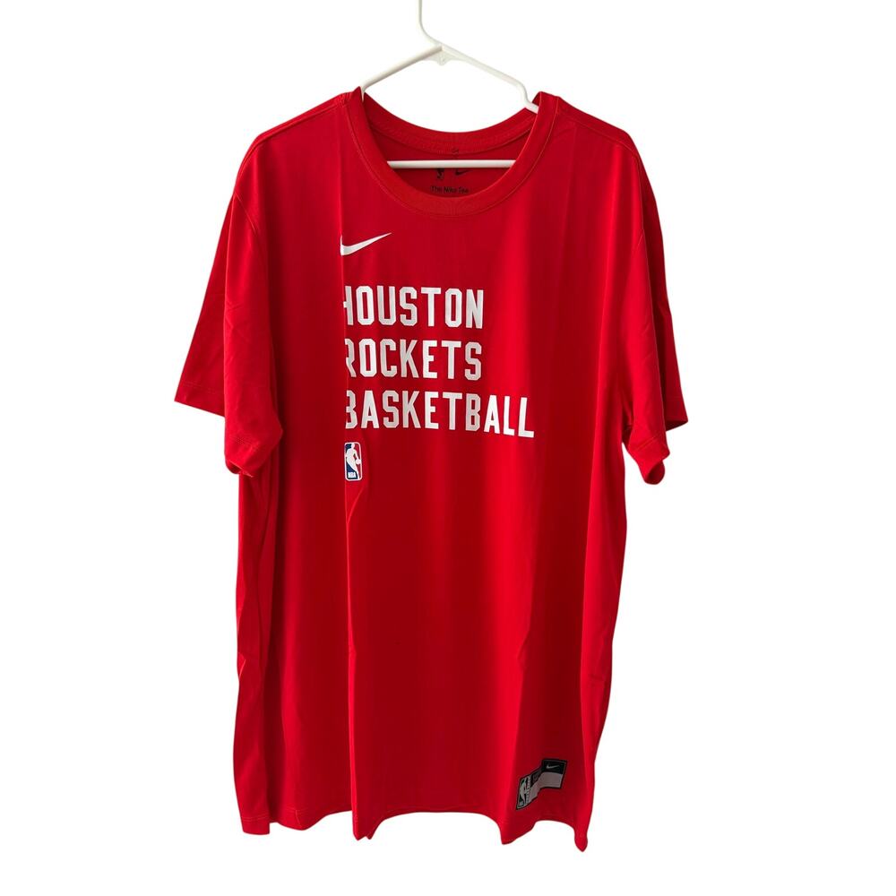 Nike Dri Fit Engineered Men's XXL Houston Rockets Basketball Shirt New With Tags